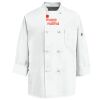 Eight Knot Button Chef Coat with Thermometer Pocket Thumbnail