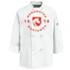 Eight Knot Button Chef Coat with Thermometer Pocket Thumbnail