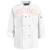 Eight Knot Button Chef Coat with Thermometer Pocket Thumbnail