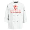 Eight Knot Button Chef Coat with Thermometer Pocket Thumbnail