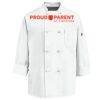 Eight Knot Button Chef Coat with Thermometer Pocket Thumbnail