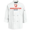 Eight Knot Button Chef Coat with Thermometer Pocket Thumbnail