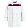 Eight Knot Button Chef Coat with Thermometer Pocket Thumbnail