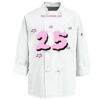 Eight Knot Button Chef Coat with Thermometer Pocket Thumbnail