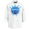 Eight Knot Button Chef Coat with Thermometer Pocket Thumbnail