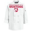 Eight Knot Button Chef Coat with Thermometer Pocket Thumbnail