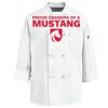 Eight Knot Button Chef Coat with Thermometer Pocket Thumbnail