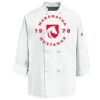 Eight Knot Button Chef Coat with Thermometer Pocket Thumbnail