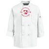 Eight Knot Button Chef Coat with Thermometer Pocket Thumbnail