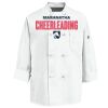 Eight Knot Button Chef Coat with Thermometer Pocket Thumbnail