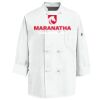 Eight Knot Button Chef Coat with Thermometer Pocket Thumbnail