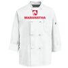 Eight Knot Button Chef Coat with Thermometer Pocket Thumbnail