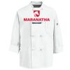 Eight Knot Button Chef Coat with Thermometer Pocket Thumbnail