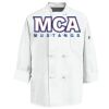 Eight Knot Button Chef Coat with Thermometer Pocket Thumbnail