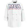 Eight Knot Button Chef Coat with Thermometer Pocket Thumbnail