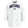 Eight Knot Button Chef Coat with Thermometer Pocket Thumbnail