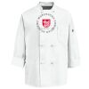 Eight Knot Button Chef Coat with Thermometer Pocket Thumbnail