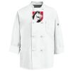 Eight Knot Button Chef Coat with Thermometer Pocket Thumbnail