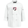 Eight Knot Button Chef Coat with Thermometer Pocket Thumbnail