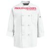 Eight Knot Button Chef Coat with Thermometer Pocket Thumbnail