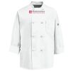 Eight Knot Button Chef Coat with Thermometer Pocket Thumbnail