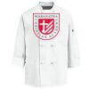 Eight Knot Button Chef Coat with Thermometer Pocket Thumbnail