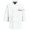 Eight Pearl Button Chef Coat with Thermometer Pocket Thumbnail