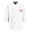 Eight Pearl Button Chef Coat with Thermometer Pocket Thumbnail