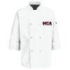 Eight Pearl Button Chef Coat with Thermometer Pocket Thumbnail