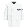 Eight Pearl Button Chef Coat with Thermometer Pocket Thumbnail