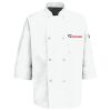 Eight Pearl Button Chef Coat with Thermometer Pocket Thumbnail
