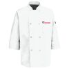 Eight Pearl Button Chef Coat with Thermometer Pocket Thumbnail