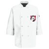 Eight Pearl Button Chef Coat with Thermometer Pocket Thumbnail