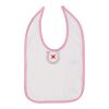 Infant Contrast Trim Premium Jersey Bib Thumbnail