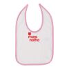 Infant Contrast Trim Premium Jersey Bib Thumbnail