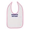 Infant Contrast Trim Premium Jersey Bib Thumbnail