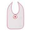 Infant Contrast Trim Premium Jersey Bib Thumbnail