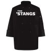 Ten Pearl Button Black Chef Coat Thumbnail