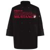 Ten Pearl Button Black Chef Coat Thumbnail