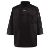 Black Knot Button Chef Coat Thumbnail