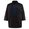 Black Knot Button Chef Coat Thumbnail
