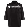 Black Knot Button Chef Coat Thumbnail