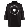 Black Knot Button Chef Coat Thumbnail