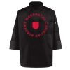 Black Knot Button Chef Coat Thumbnail