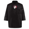 Black Knot Button Chef Coat Thumbnail