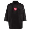 Black Knot Button Chef Coat Thumbnail