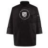 Black Knot Button Chef Coat Thumbnail
