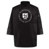 Black Knot Button Chef Coat Thumbnail